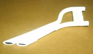 1/18 Scale NASCAR Race Car Model Boom Tube Exhaust Side Pipes (4") Ertl Part - Picture 1 of 7