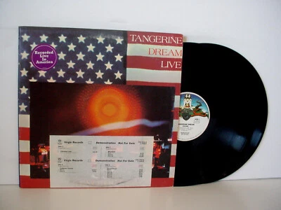 TANGERINE DREAM Encore Live PROMO Double LP 1977 VIRGIN PZG 35014 Promotional - Image 1 of 4
