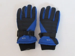 BOYS’ CHAMPION 3M THINSULATE INSULATE 80 GRAM GLOVES, ROYAL BLUE/BLACK, MEDIUM - Picture 1 of 2