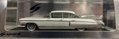 SPARK 1/43 S2914 Cadillac Fleetwood Sixty Special Sedan 1959 White Blanc Bianco - Photo 1/4