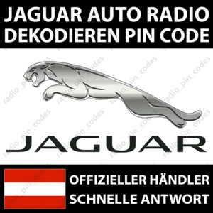 JAGUAR RADIO DEKODIEREN PIN CODE FÜR ALLE MODELLE XF XJ XK XKR S-TYPE X-TYPE - Bild 1 von 4