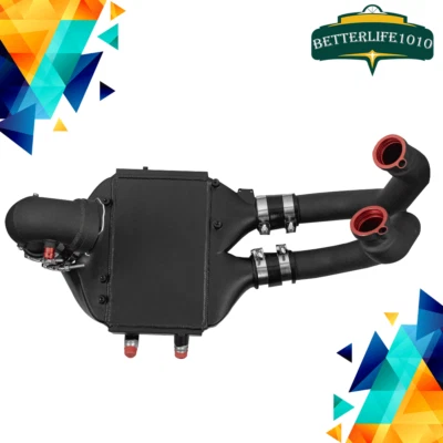 Top Mount Intercooler Kit w/Charge Pipes fit 2015-19 BMW M2 M3 F80 M4 F82 F83 Foto 1 de 4