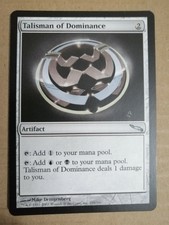 Talisman of Dominance - Mirrodin - MTG - Hoovers' Cards