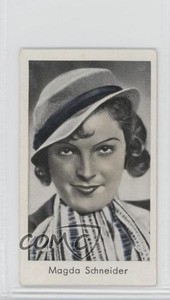 1934 Caid Beruhmter Filmkunstler Tobacco Magda Schneider #165 1s8