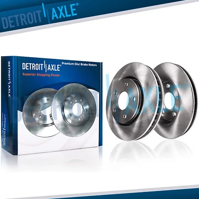 12.8" Front Disc Brake Rotors Set for Ford Explorer Taurus Flex Lincoln MKS MKT - Image 1 of 4