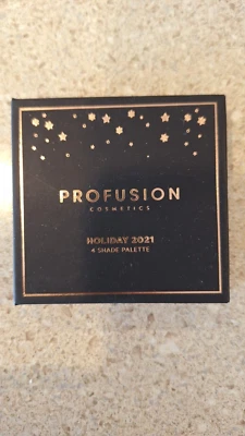 Profusion Cosmetics Holiday 2021 Quad 4 Shade Palette Eyeshadow New - Image 1 of 4