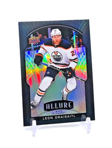 Leon Draisaitl "Black Rainbow" REFRACTOR 2020-21 Upper Deck Allure #58 Oilers SP