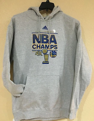 Sudadera con Capucha Golden State Warriors -Campeones de la NBA 2015 4X Sudadera con Capucha con Logo Impreso en Pantalla Foto 1 de 4