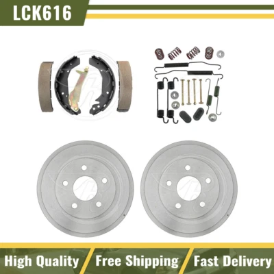 Tambores de freno traseros y zapatas de freno kit de resorte de hardware para Chevrolet HHR 2010 2011 Foto 1 de 4