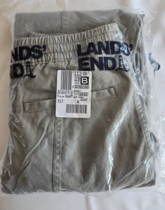 Lands' End Men's Slim Fit Cotton Tencel Cargo Jogger Pants Small 28-30 Grey - Picture 1 of 10