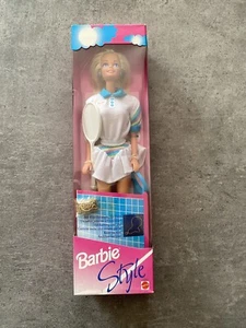 Barbie Style vintage retro 90s Mattel officiel jamais ouverte neuve 12291 tennis - Bild 1 von 8