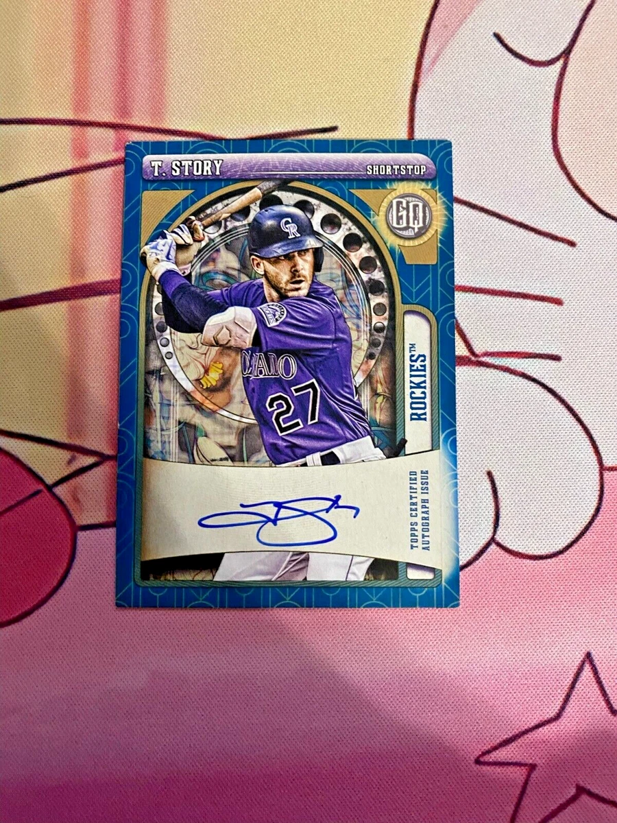 Trevor Story Baseball Short Print Sports Trading Cards