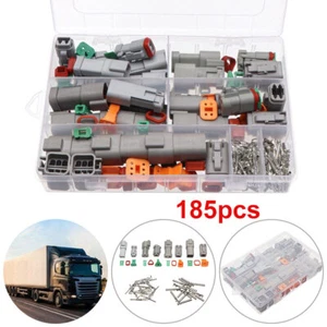 185x Deutsch DT serie Impermeable Conector Kit DT06-2/3/4/6S Enchufe Sellado - Imagen 1 de 10