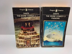 Dante The Divine Comedy Part 2 and 3 Penguin Classics 1979 x 2 Paperbacks - Picture 1 of 4