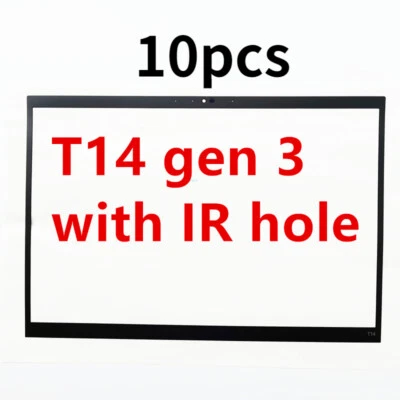 10pcs for Lenovo ThinkPad T14 Gen 3 LCD Bezel Sticker B SHEET IR Hole 5B30Z38941 - Image 1 of 3