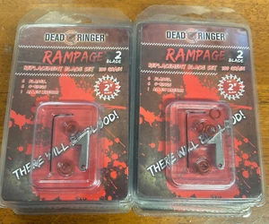Dead Ringer Rampage Replacement Blade Set 100gr 2 Blade DR4743 - Picture 1 of 1