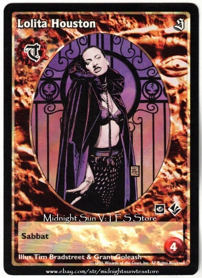 Lolita Houston Tzimisce The Sabbat V:TES VTES Vampire CCG - Image 1 of 1