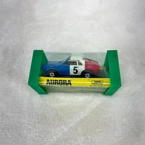 Aurora Thunderjet Tjet Tuff Ones AMC AMX - Red White Blue HO Slot Car - Picture 1 of 23