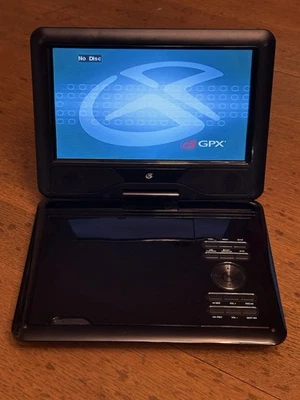 GPX 9” Portable DVD Player with Remote PD932BU Blue - Image 1 of 4
