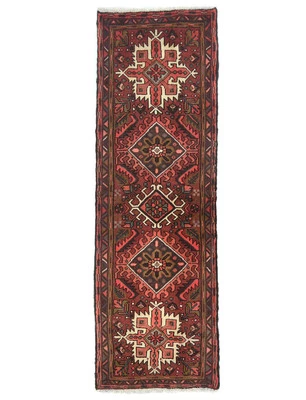 Tribal Geometric Design Oriental Runner Rug 2'4X6'8 ft Hallway Home Decor Carpet - Image 1 of 4