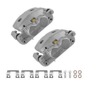 Front Disc Brake Caliper w/ Bracket For Cadillac Escalade GMC Sierra 1500 LH RH - Picture 1 of 17