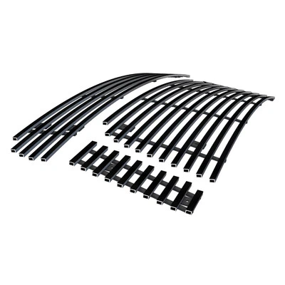 Fits 2007-2010 Ford Explorer Sport Trac Black Billet Grille Grill Insert Combo - Image 1 of 4