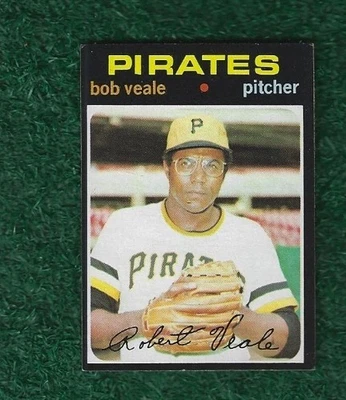 BOB VEALE - 1971 TOPPS BASE CARD # 368 - PITTSBURGH PIRATES - MLB - Image 1 of 2