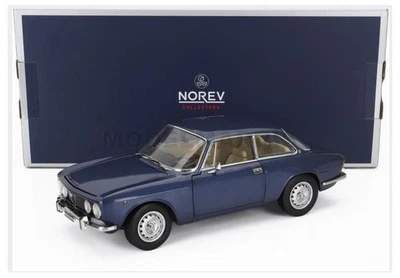 NOREV 187915 ALFA ROMEO - 2000 GTV 1973 - PERVINCA BLUE MET MET - 1/18 - Immagine 1 di 2