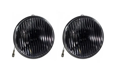 1987-1993 Ford Mustang GT or Cobra Smoked Glass Fog Light Lenses & Bulbs - Pair - Image 1 of 4
