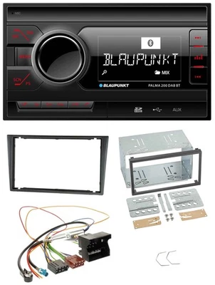 Blaupunkt MP3 Bluetooth DAB 2DIN SD USB Autoradio für Opel Combo C Meriva Corsa - Bild 1 von 4