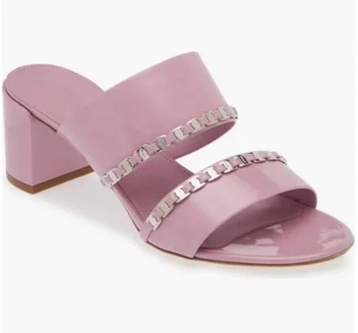 Сандалии-шлепанцы Salvatore Ferragamo Trabia на цепочке на блочном каблуке размер 10 695 долл. США - Изображение 1 из 4