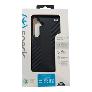 E7. Speck - Presidio2 Grip and Magnet Case for Samsung Galaxy S25+ & S24+ Black - Picture 1 of 1