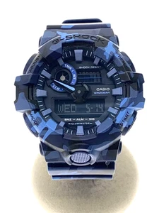 CASIO G-SHOCK GA-700CM-2AJF GA-700CM-2ADR Blue Camo Analog Digital Watch Japan - Picture 1 of 5