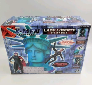 De colección Marvel X-Men La Película Dama Libertad Juguete Juego 2000 ToyBiz Raro Sellado en Caja - Imagen 1 de 12