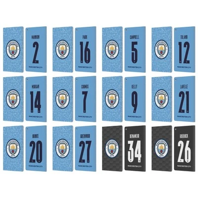 MAN CITY FC 2020/21 WOMEN'S HOME KIT GROUP 2 LEATHER BOOK CASE FOR AMAZON FIRE - Image 1 of 4