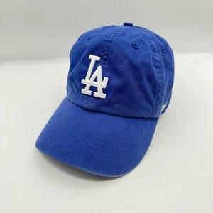 47 Brand Clean Up Los Angeles Dodgers Hat MLB Blue Cap OSFA - Picture 1 of 11