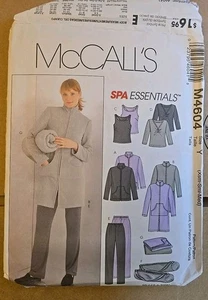 McCall's 4604 taglia XS - M giacca sfoderata pantaloni tempo libero borsa superiore - Foto 1 di 10