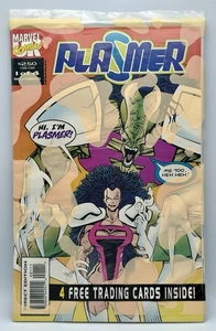 Marvel Comics - Plasmer #1 Sealed Poly W/Cards (1993) VG/B&B/CS - Picture 1 of 11