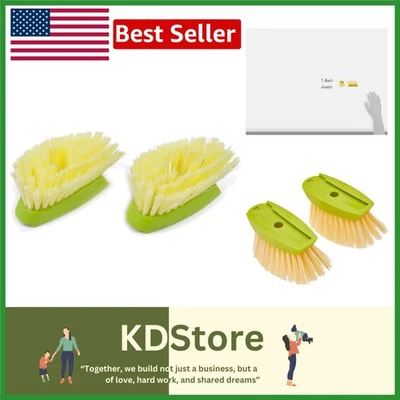 Eco-Friendly Soap Dispensing Dish Brush 2-Pack Refill - Image 1 of 4
