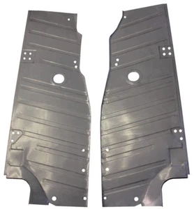 1963 1964 1965 1966-1976 TRIUMPH TR4 TR4A TR250 TR6 FRONT FLOOR PANS NEW PAIR - Picture 1 of 2