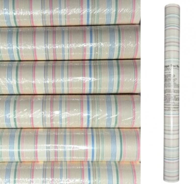 Lote de 6 rollos de papel tapiz rayas pastel York Ginger Tree Designs PH 9018 R16 DE COLECCIÓN Foto 1 de 4