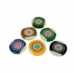 1x Carrom Board Turnier Striker Schußstein 15+ gr.  mehr Farben - Bild 1 von 2