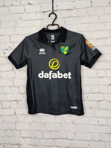 Football shirt soccer FC Norwich City Third 2019/2020 Errea Jersey Women's Small Cover