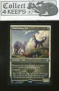 Magic The Gathering Ikoria Lair of Behemoths Flourishing Fox Promo Sin Lámina (365) Nrmt - Imagen 1 de 2