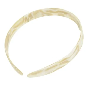 Diadema de celuloide hecha a mano French Amie ancha de 1/2" para mujer - Imagen 1 de 24