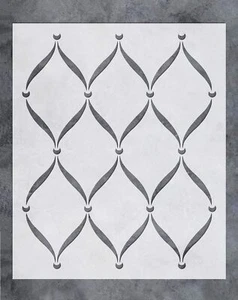 Wall Stencil Large Trellis Stencils Reusable Template For Painting 20X24 Inch - Picture 1 of 4