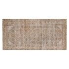 Großer Bijar-Teppich, großer Oushak-Teppich, türkischer Teppich, Vintage-Teppich, 6,3 x 16,5 Fuß