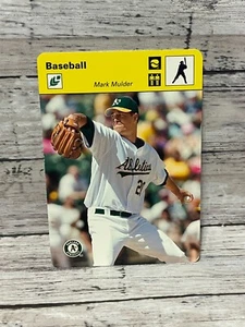 2004 Donruss Leaf Sportscaster #27 Mark Mulder - #'d 40/45 - Picture 1 of 2