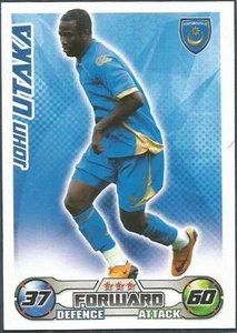 TOPPS MATCH ATTAX 2008-09-PORTSMOUTH & NIGERIA-JOHN UTAKA - Picture 1 of 1
