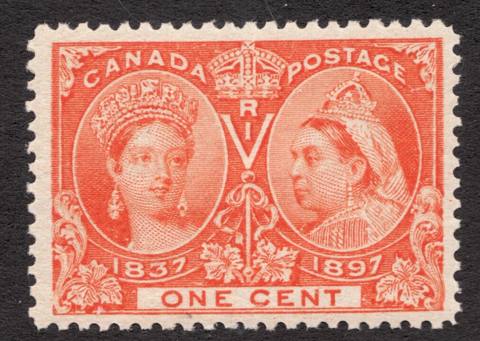 1897 Canada Sc# 51 - 1¢ Queen Victoria's Diamond Jubilee. MNH  - Image 1 of 1